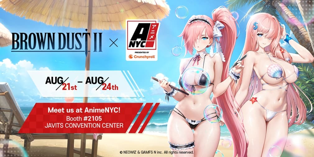 Suns Out, Fun’s Out: “BrownDust 2” Kicks Off “Beauty on Duty” Summer Event and Heads to Anime NYC!
